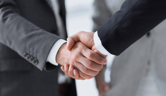 Handskakning